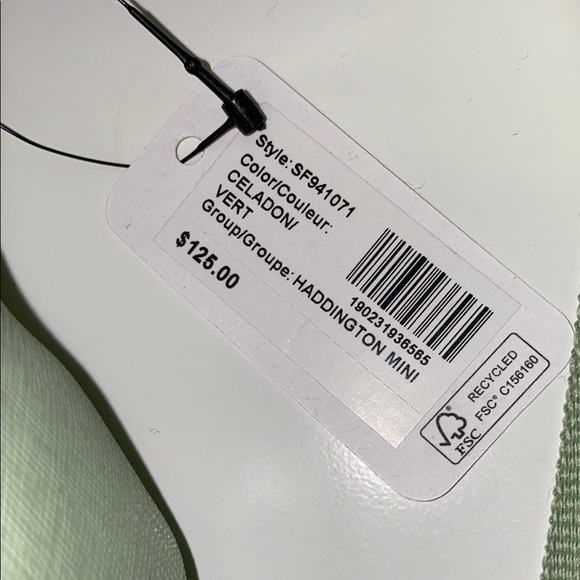 Guess Green Crossbody Bag with Adjustable Strap - Picture 3 of 3